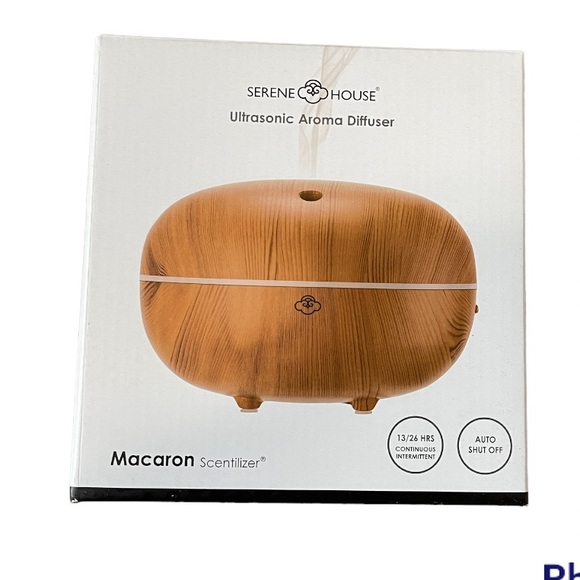 SERENE HOUSE Ultrasonic Cool Mist Macaron Aromatherapy Diffuser - Picture 3 of 5